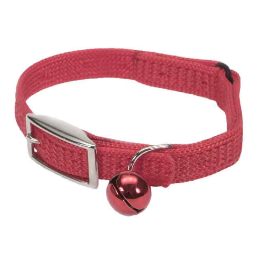 Coastal Snag Proof Safety Cat Collar, Red, 3/8
